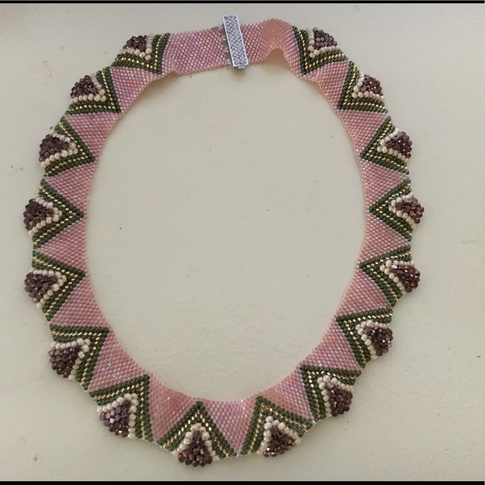 Peach dream necklace